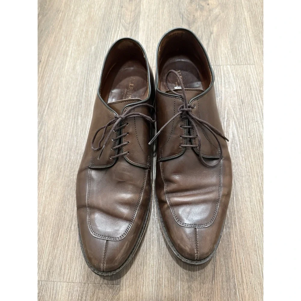 ALLEN EDMONDS Port Washington Black‎ Dress Shoes Mens 13 D bench welt